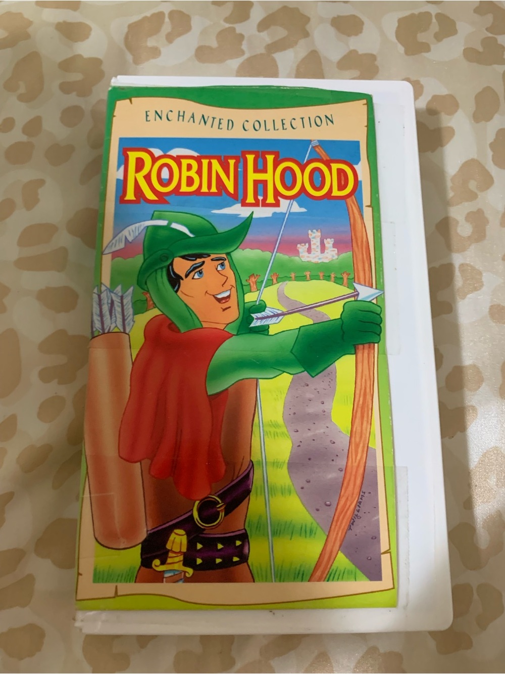 Robin Hood Enchanted Collection VHS - Colorful Illustrated Cover